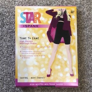 Star Power by Spanx black mid-thigh shaper